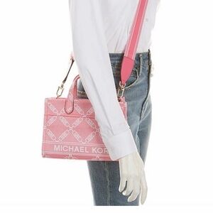 Michael Kors Camilla Rose Gigi Small EW Empire Logo Tote NWT